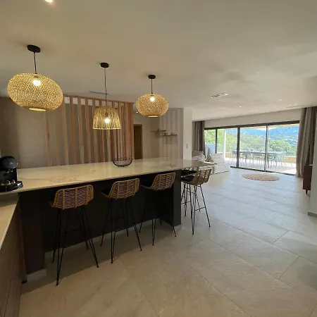 Maison Neuve 8 Pers Vue Mer Et Acces Plage * Olmeto (Corsica)