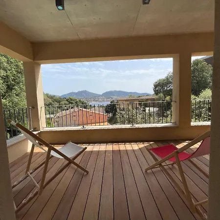 Maison Neuve 8 Pers Vue Mer Et Acces Plage Olmeto (Corsica)